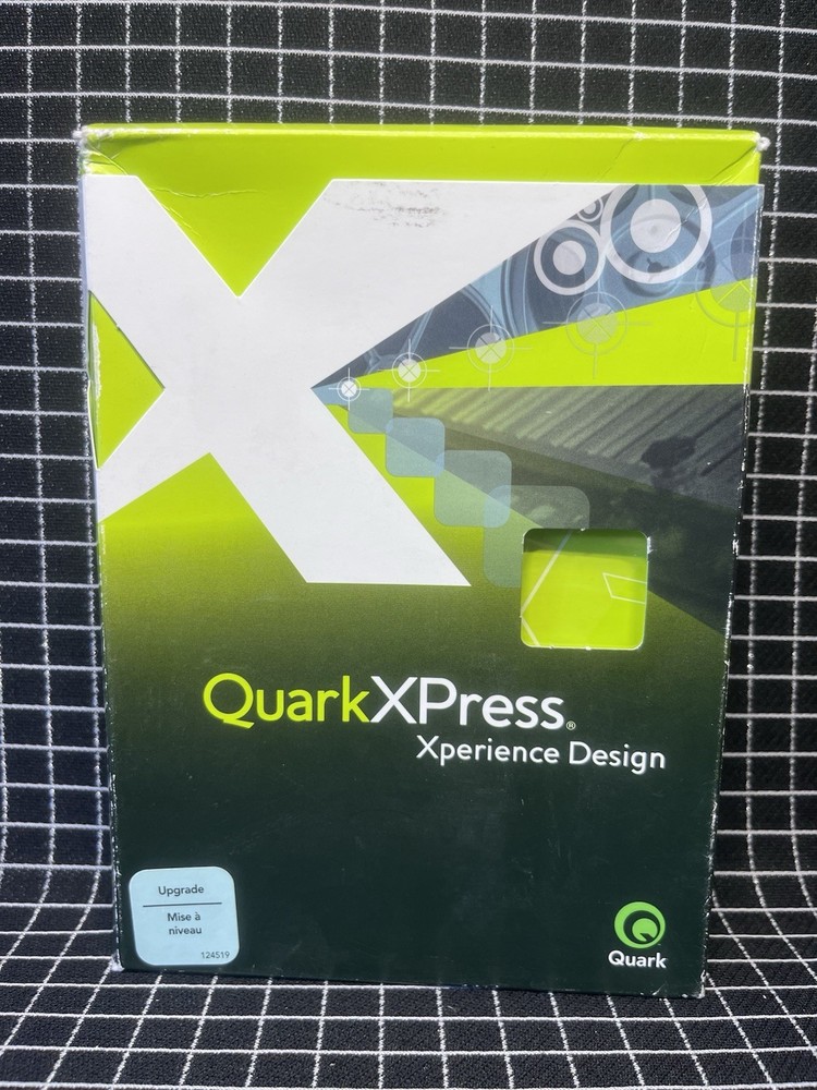 QuarkXPress 8 Upgrade (Mac/Windows) Retail Box w/ Disc – Xperience Design