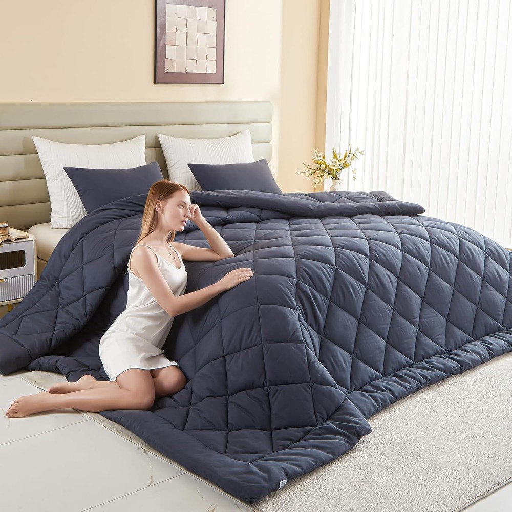 132x120 Alaskan King Comforter, Extra Large King Size Comforter Oversized