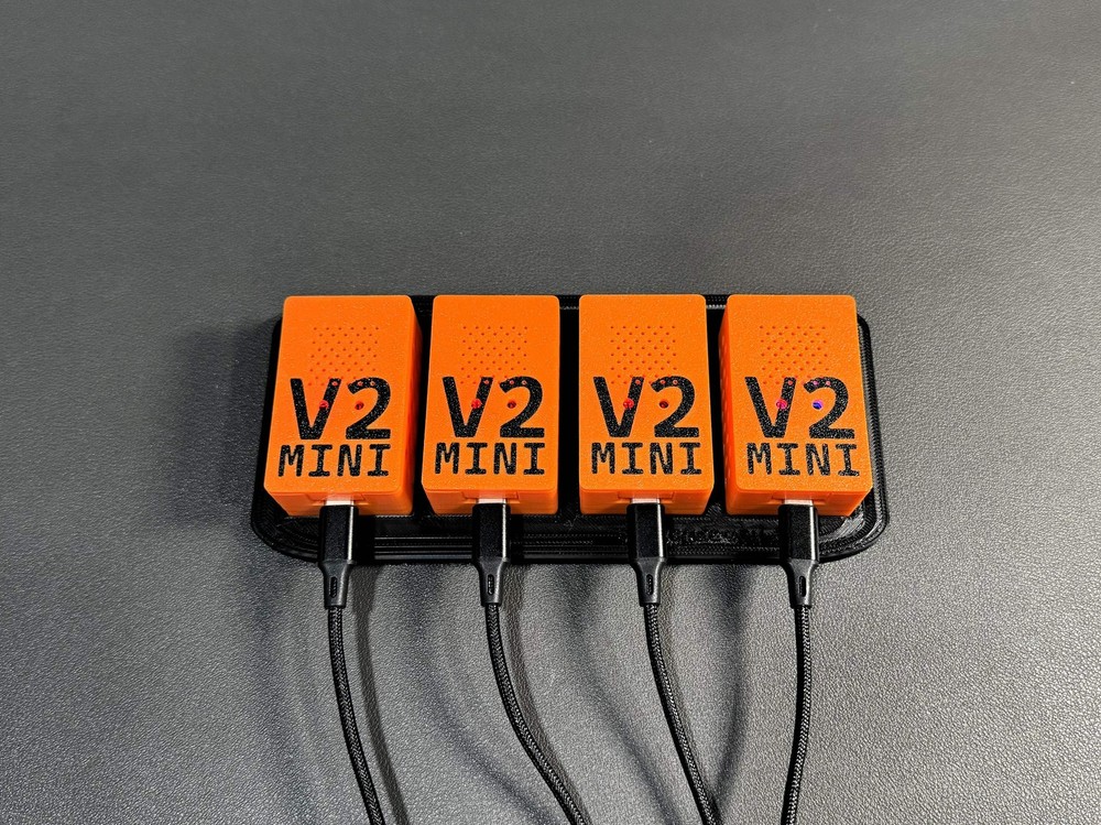 Mini NerdMiner V2 – Cluster Pack (4-Miner Setup)