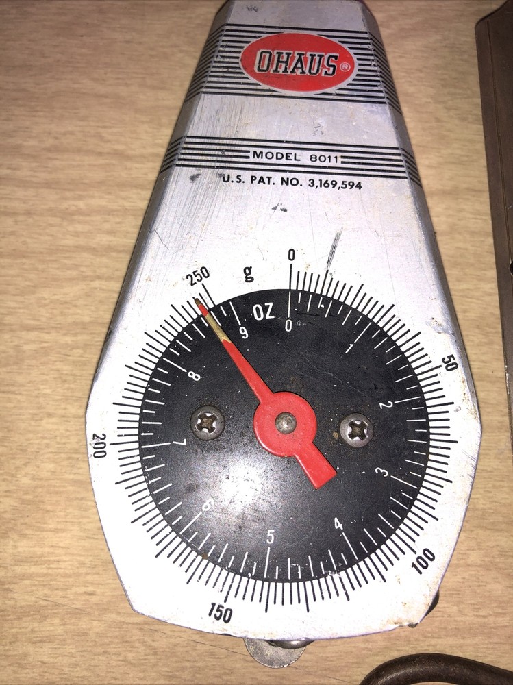 The Scale Handy Scale And OHAUS Spring Scale