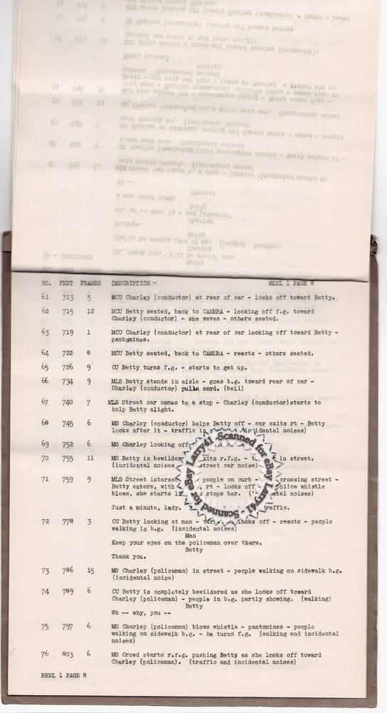 Hal Roach SCRIPT Charley Chase SCREENPLAY Four Parts (1934) vintage original!