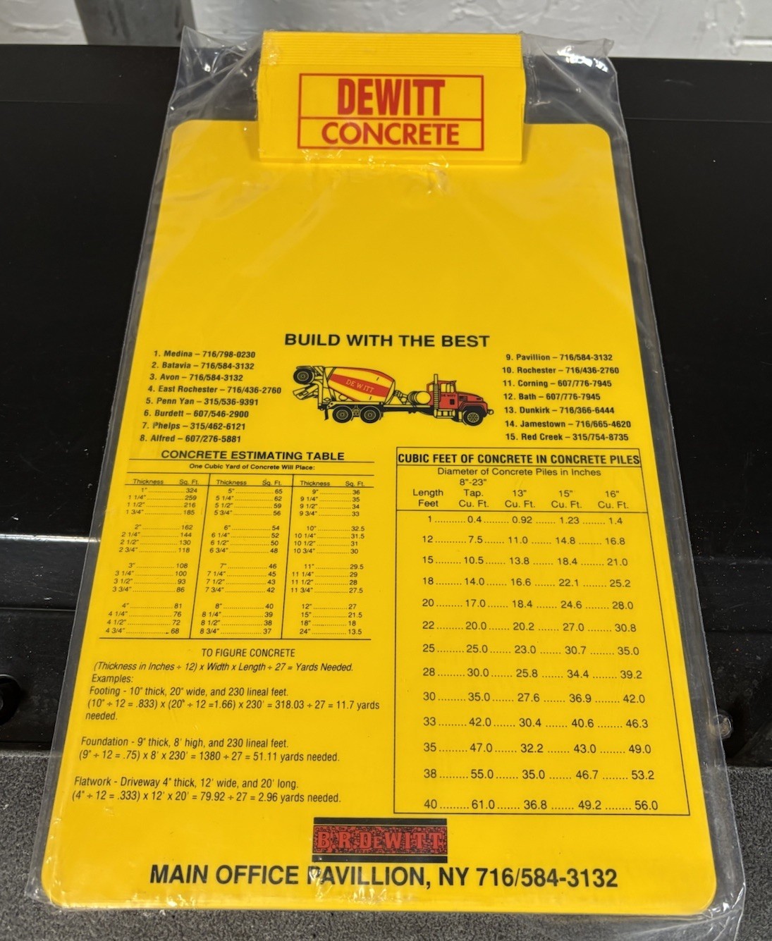 Dewitt Concrete - BR Dewitt - Dewitt Enterprises