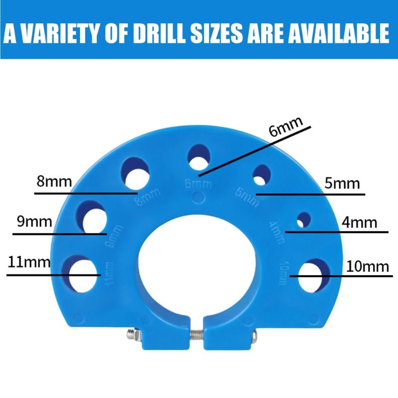 Universal Fit Drill Bit Sharpening Attachment for Various Angled Grinder Models