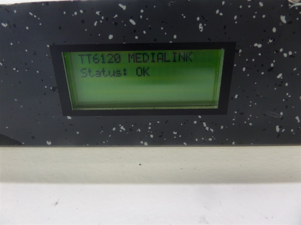 Tandberg Transport Stream Processor TT6120 - Model 1U Series 4 - Missing Button