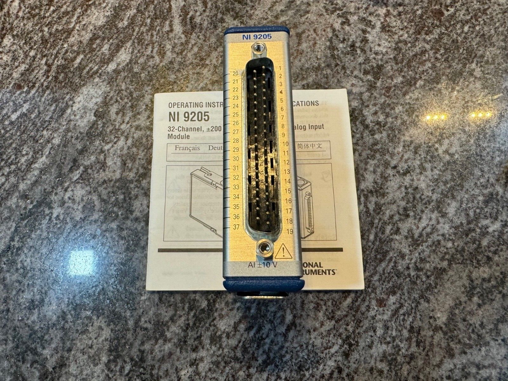 National Instruments NI-9205 With DSUB Analog Input Module