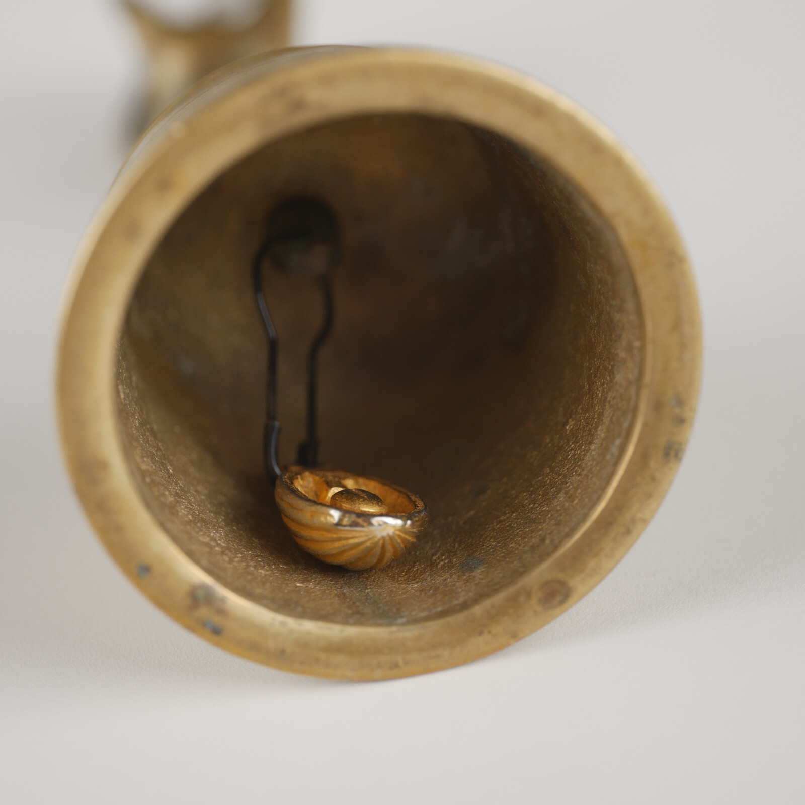 Buddhist Altar Equipment Gokorei Bell Five-Pronged Vajra Handle Buddhism VIDEO👍