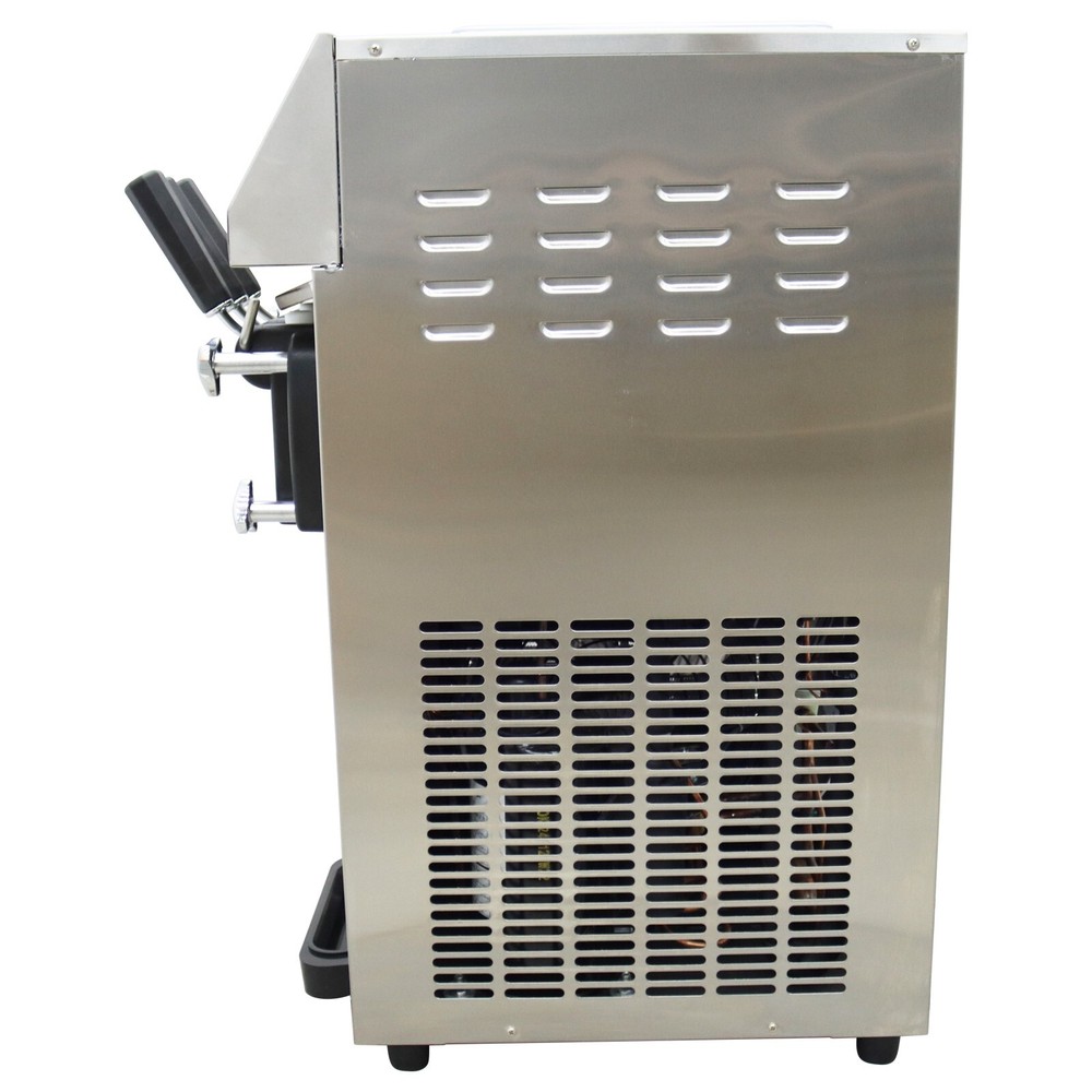 Automatic Soft Ice Cream Machine with Pre-cooling&Preservation Function 3Flavor