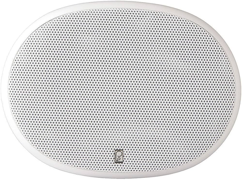 Poly-Planar White 6″ x 9″ Premium Oval Speaker MA5950 ( SINGLE)