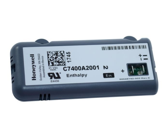Honeywell C7400A2001 Gray Plastic HVAC Enthalpy Sensor Model C7400A2001