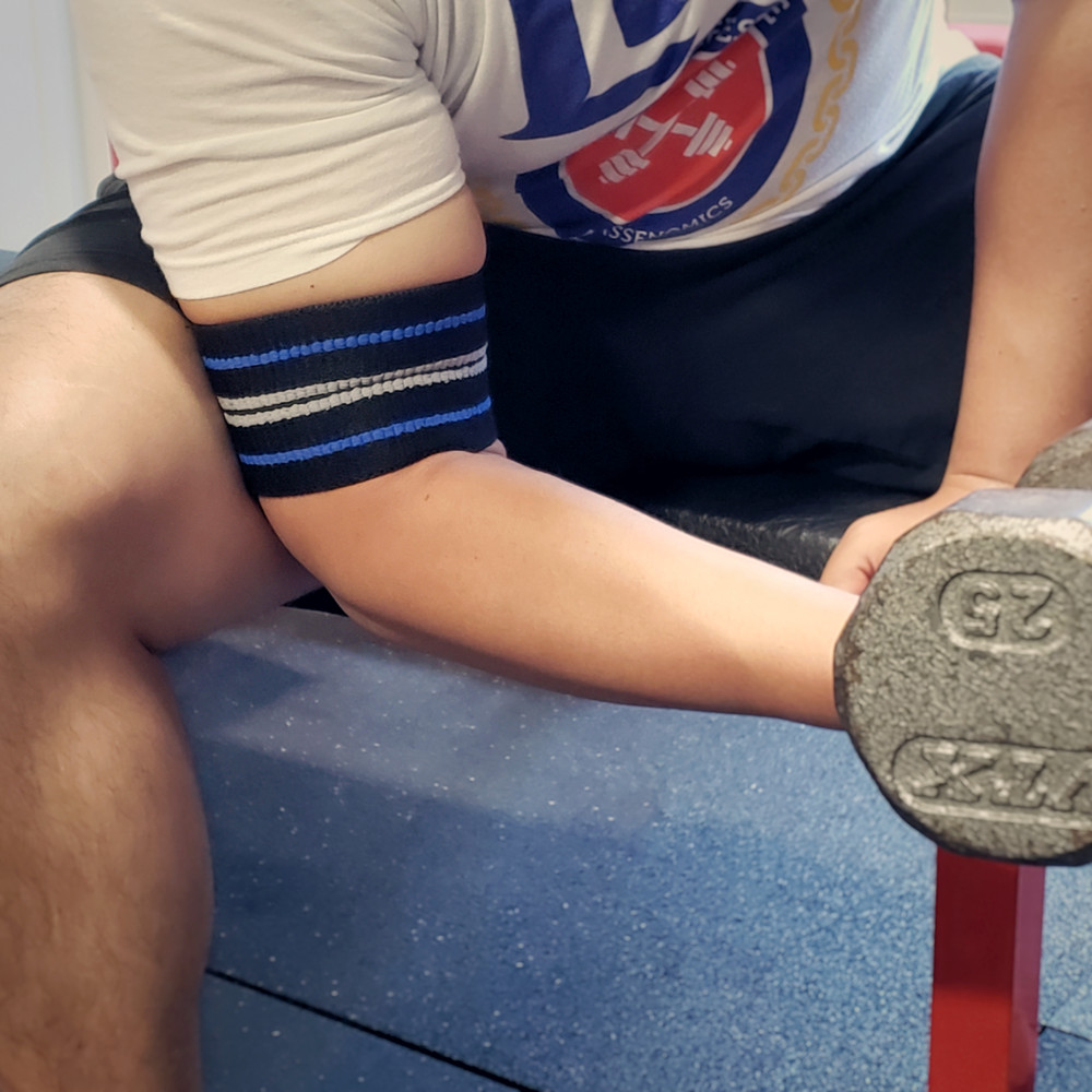 Titan Power Arm Cuff- Titanium Model