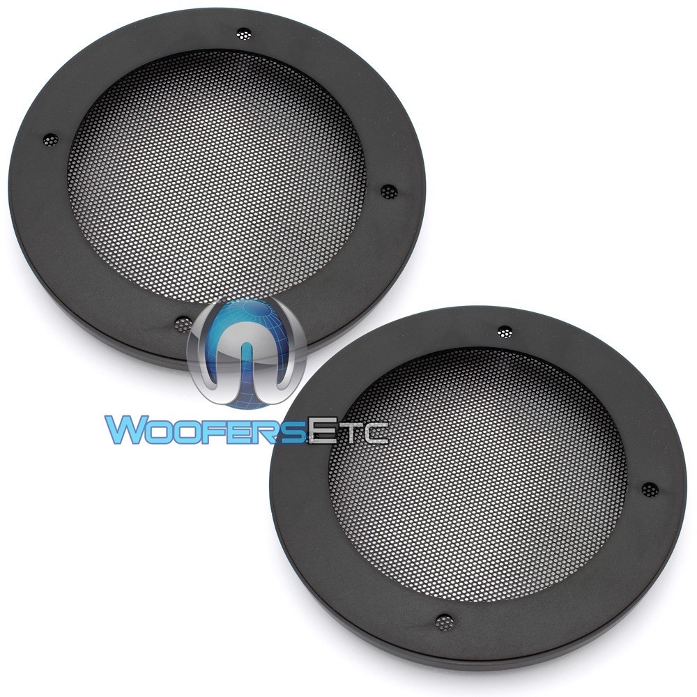 (2) UNIVERSAL 5.25" SPEAKER COAXIAL COMPONENT PROTECTIVE GRILLS COVERS NEW PAIR