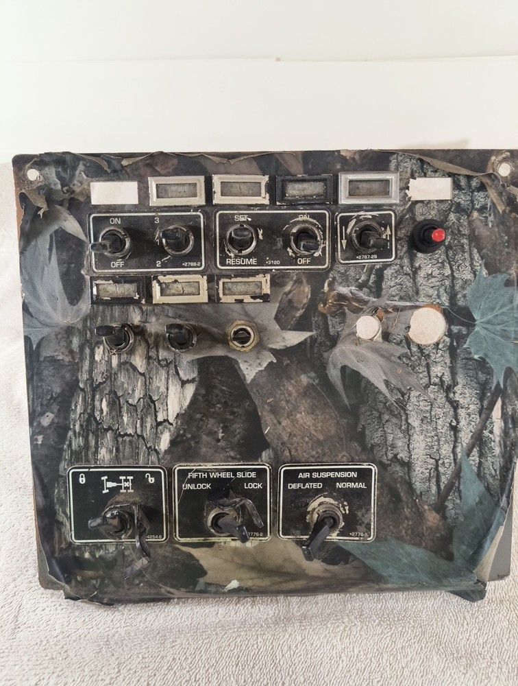 Kenworth Switch Dash Panel