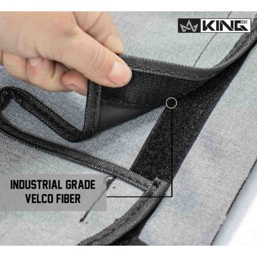 King 4WD 14019935 Replacement Soft Upper Doors Pair