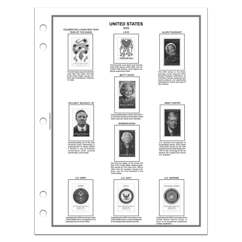 H.E. Harris® 2025 U.S. Liberty I Supplement