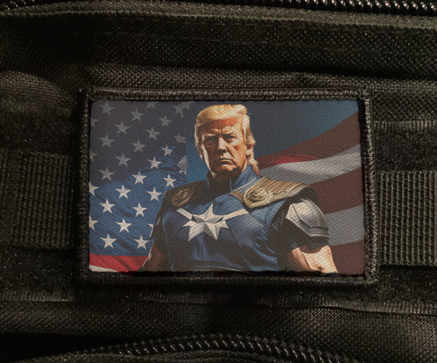 Trump Stop Bullet Patch Matrix Teflon Don Morale Tactical Hook [sub]