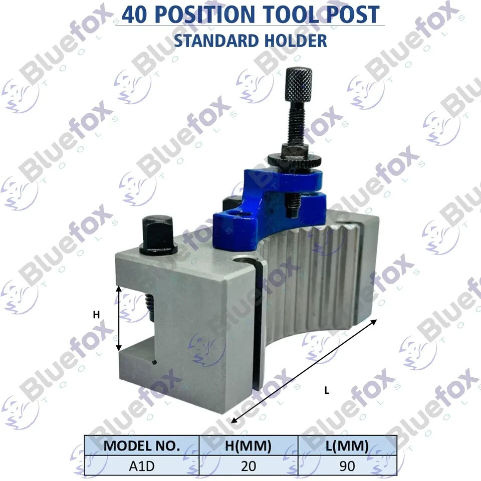 A1 Multifix 40 Position Tool Post 3 PC SET AD2090 Turning Tool Holder Multifix A