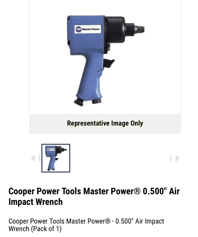 Master Power MP2294 1/2” Impact Nutrunners