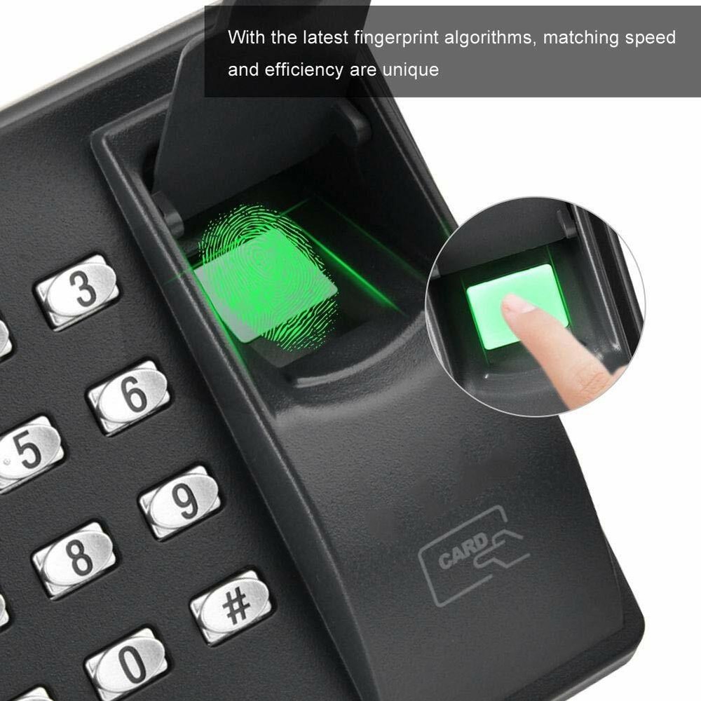 Acces Fingerprint Lock biometric Door Access Control Controller RFID Card Reader