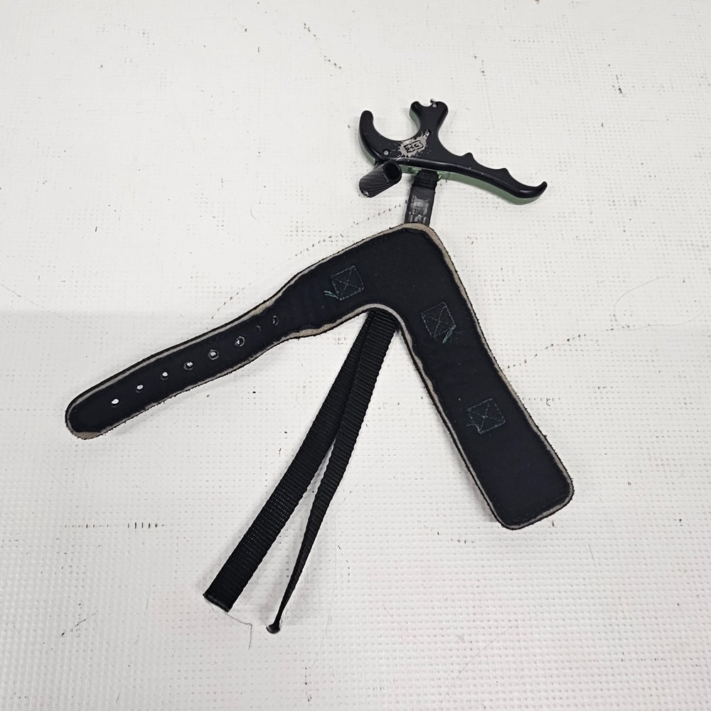 B3 Archery Exit IV 4-Finger Button Release - Green/Black