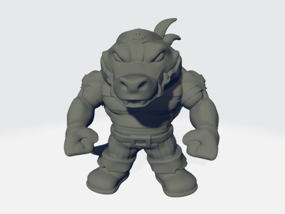 Chibiatures - Werecrocodile #7