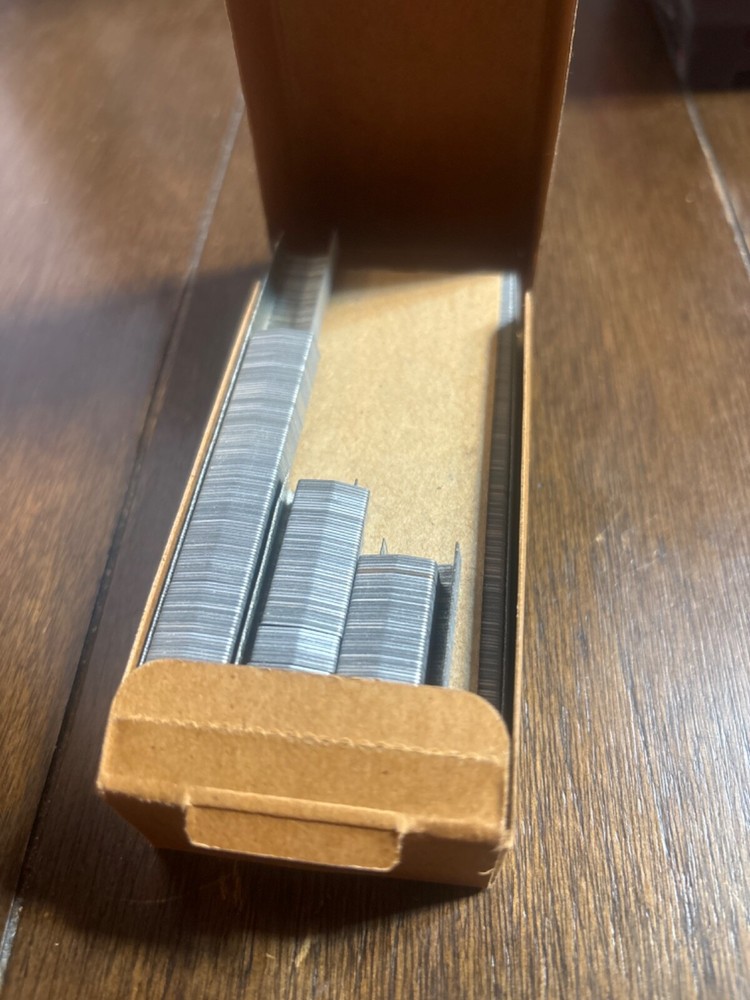 Bostitch B8 Staples 1/4" STCRP2115 5000 per box partial box