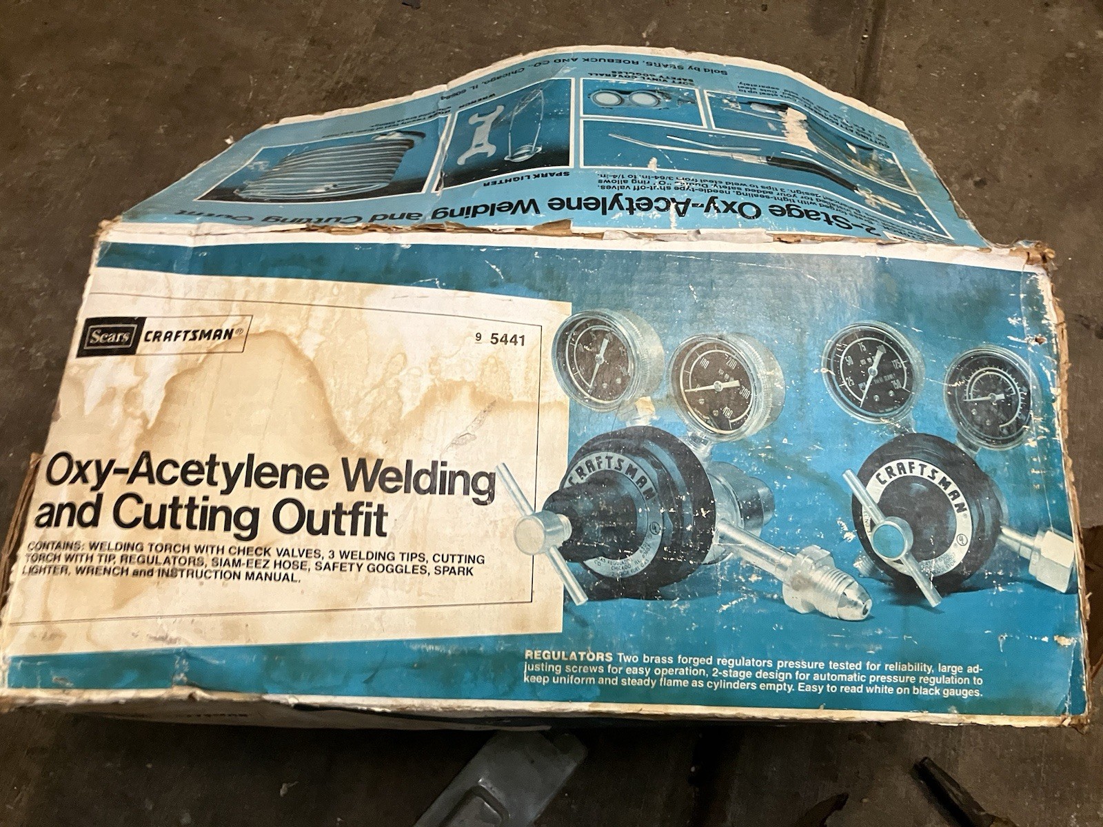 Craftsman Oxy-Acetylene Welding and Cutting Outfit Used Once