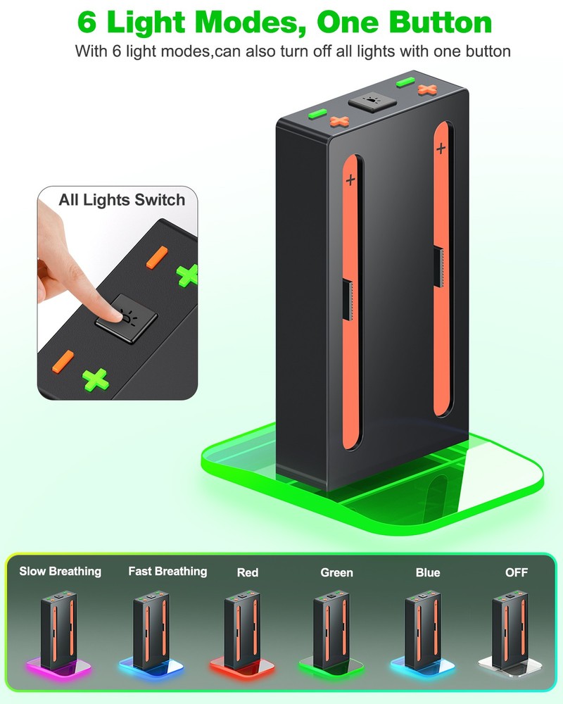 Switch 2 Charging Dock for Nintendo Switch 2 Joycons Controller Charger Station