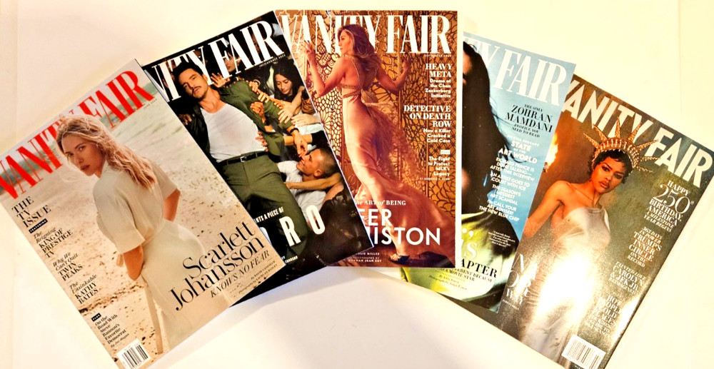 Vanity Fair Magazines ~ Choose Your Issues ~ 2025 Back Issues