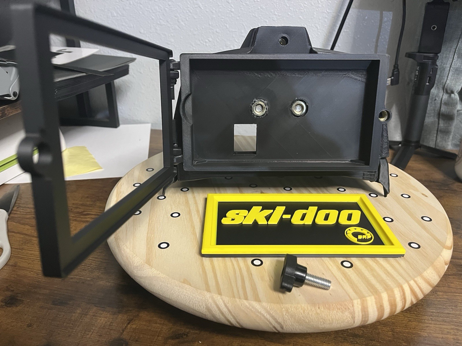 Ski-Doo XS XM Glovebox Extension w/Garmin Drivesmart 76 65 61 GPS Mount