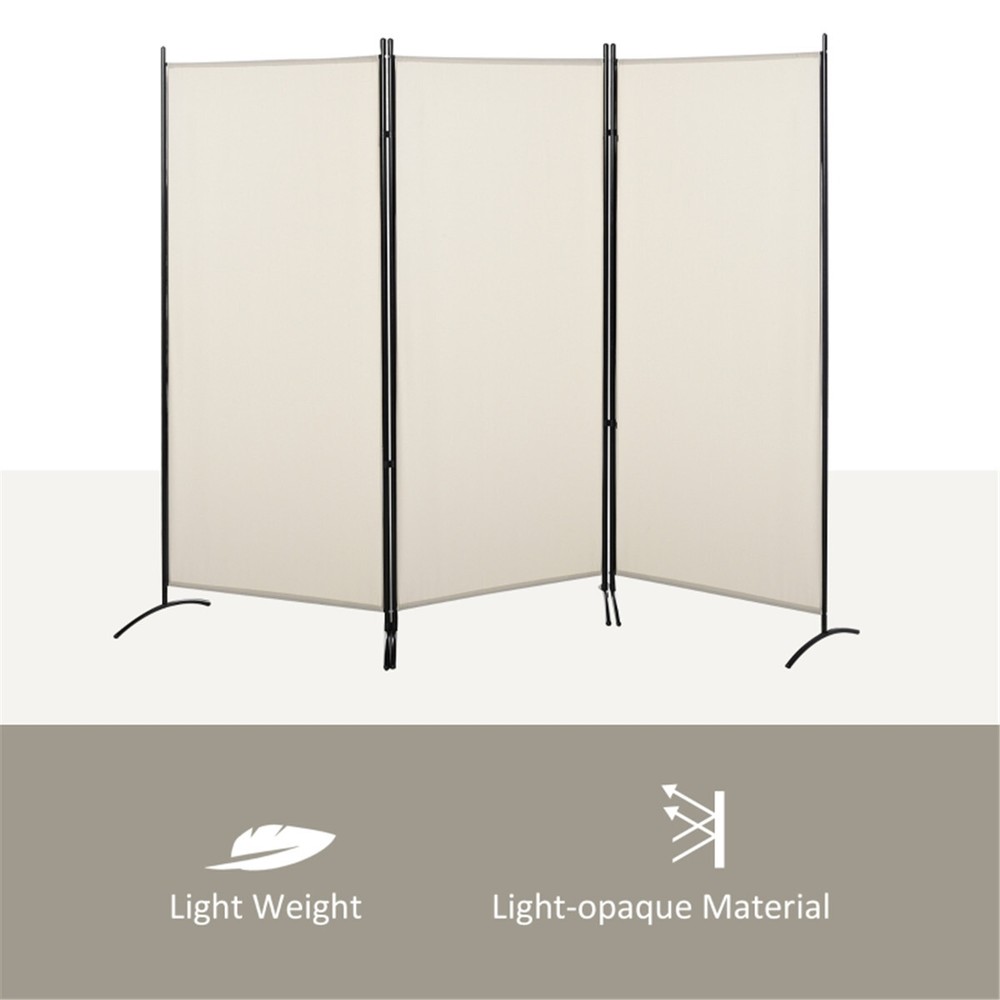 Privacy Screen Three-panel Design Great for Creating A Personal Space