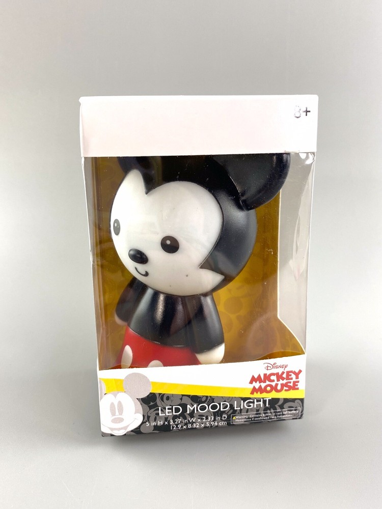 Disney Mickey Mouse 5" LED Mood Light Led Powered