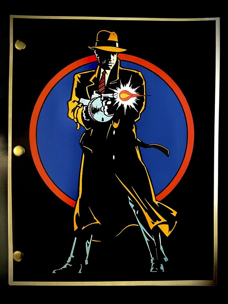 Walt Disney Studios DICK TRACY (1990) SCREENPLAY Warren Beatty RARE SCRIPT Book