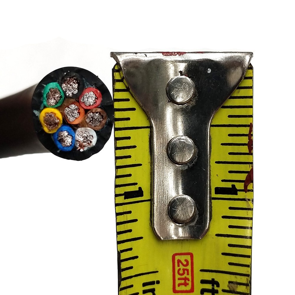 Per foot 12 GAUGE AWG GA RAW PA DJ PRO AUDIO SPEAKER CABLE 8 Core Conductor Wire