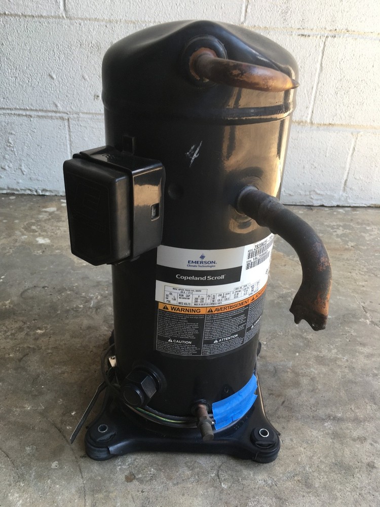 Copland Scroll Compressor ZB38KCE-TF5-950 200-230v, 3ph used