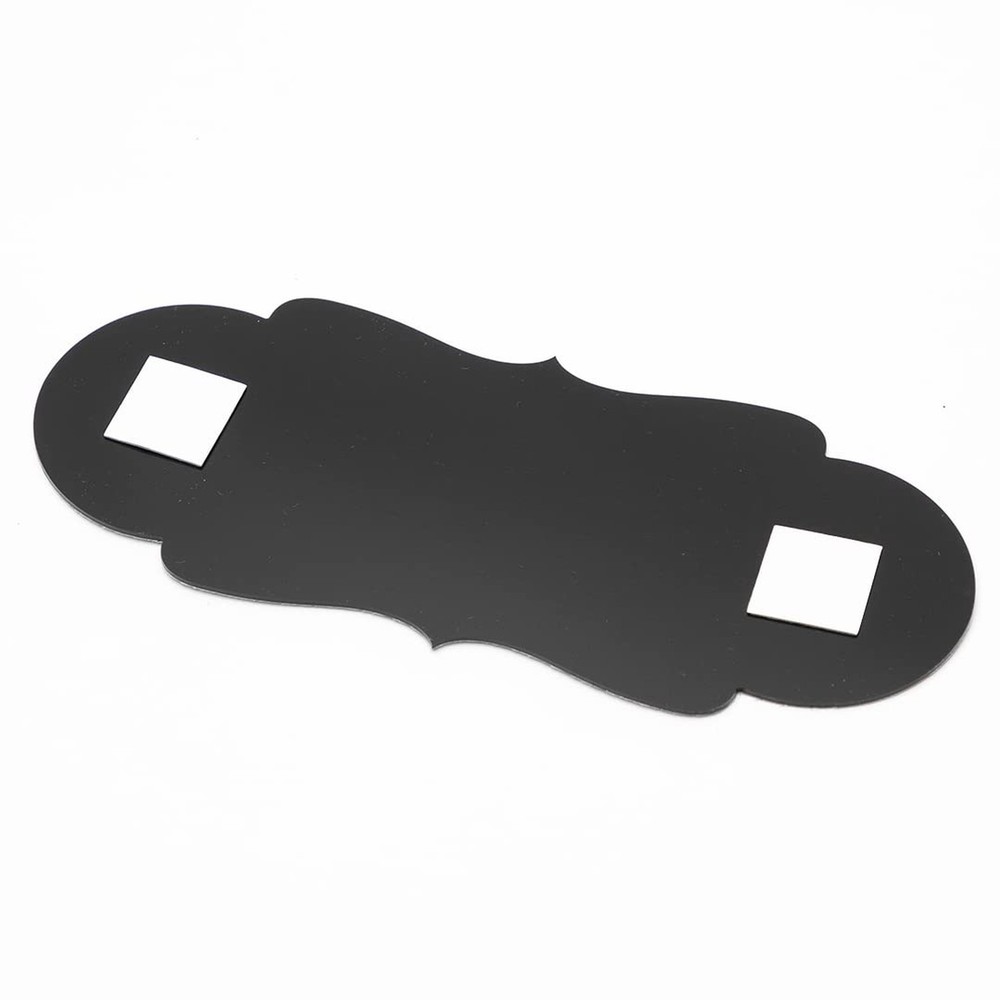 Designer EXIT Sign - Silver - Small (1 Pack) 2" x 5" - Small (1 Pack)