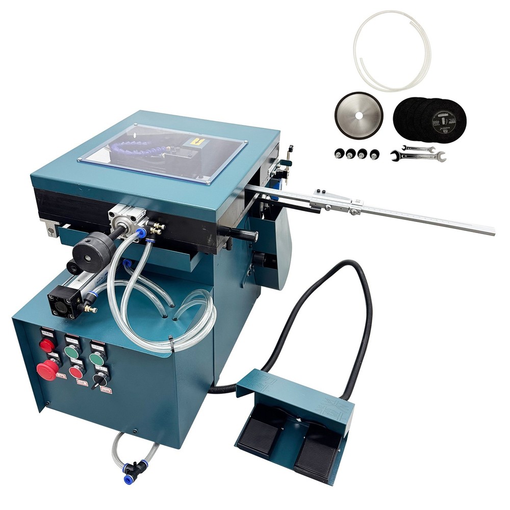 110V Precision Metal Ejector Pin Cutting Machine Metal Thimble Cutting Machine