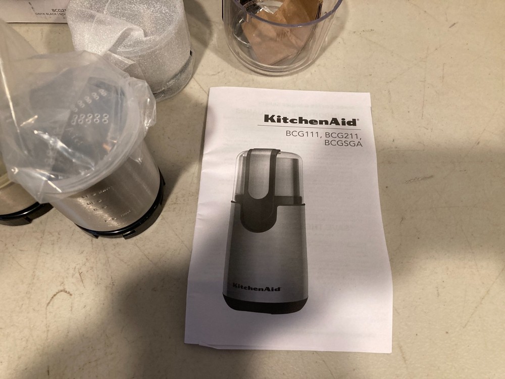 KitchenAid Coffee and Spice Grinder, BCG211OB