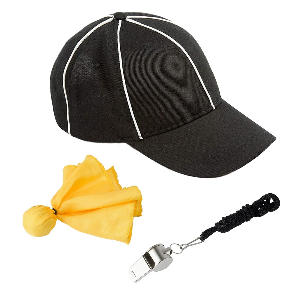 Murray Sporting Goods Referee Accessory Bundle Kit - Black & White