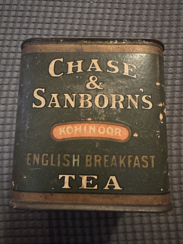 Antique Chase & Sanborn’s Tea Tin