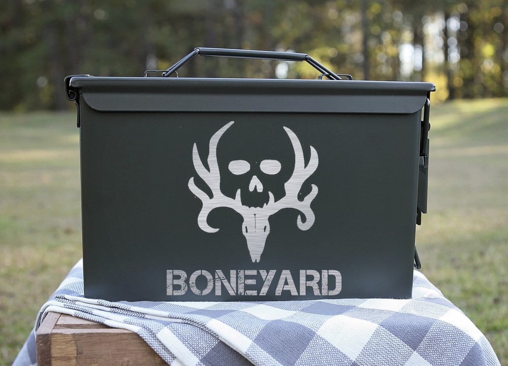 Engraved Steel Ammo Can