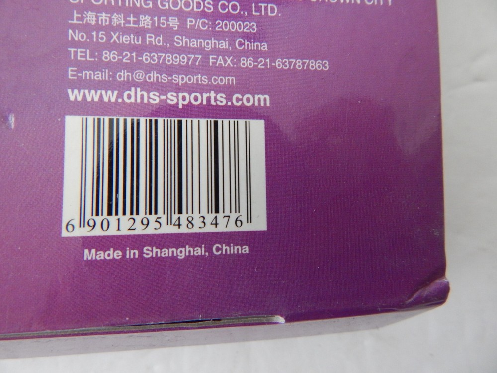 DHS 4 Star 4007 Table Tennis Paddle Racket With 2 Balls
