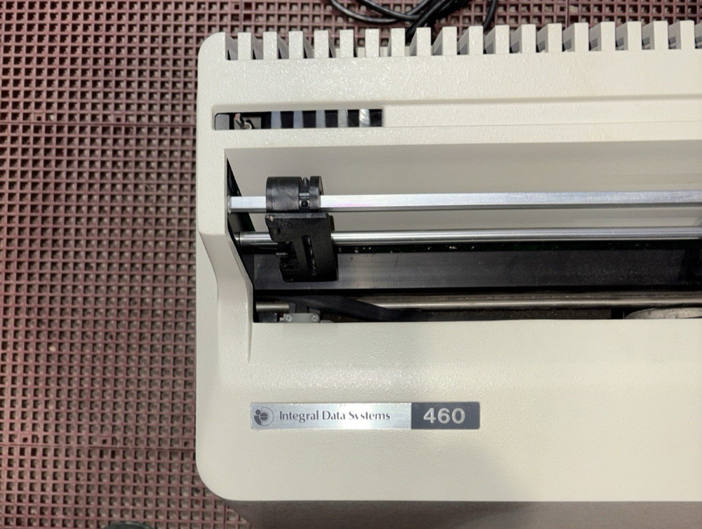 Integral Data Systems IDS PAPER TIGER Printer Model 460 Vintage Impact Printer