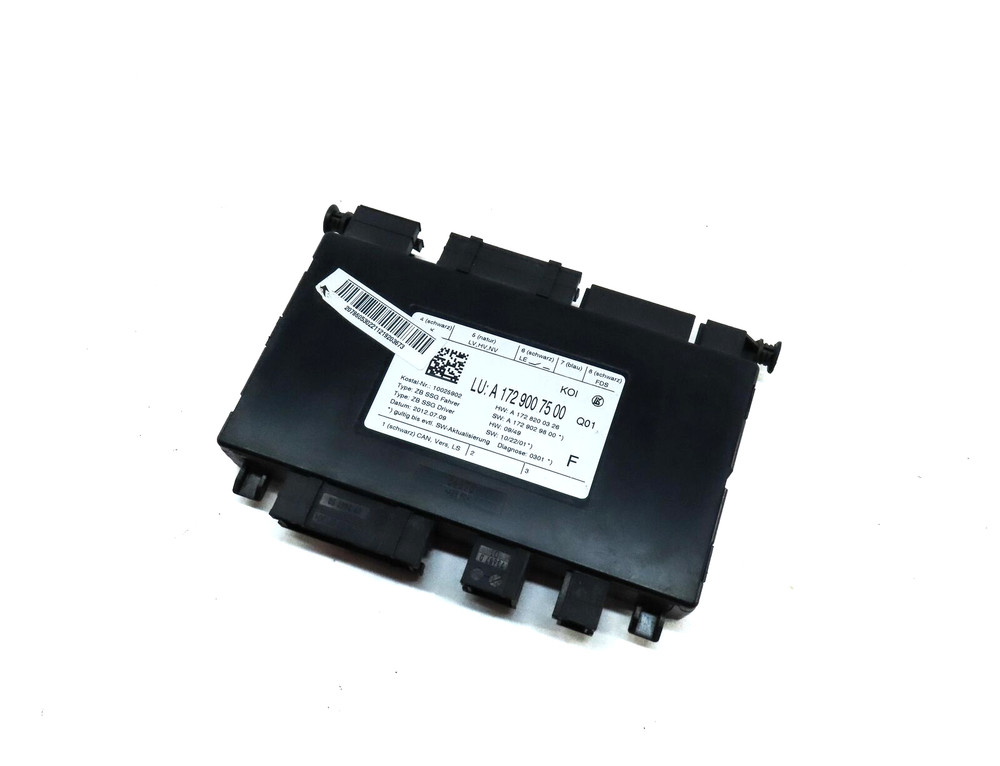 2013 MERCEDES E-CLASS COUPE (W207) FRONT LEFT DRIVER SEAT CONTROL MODULE