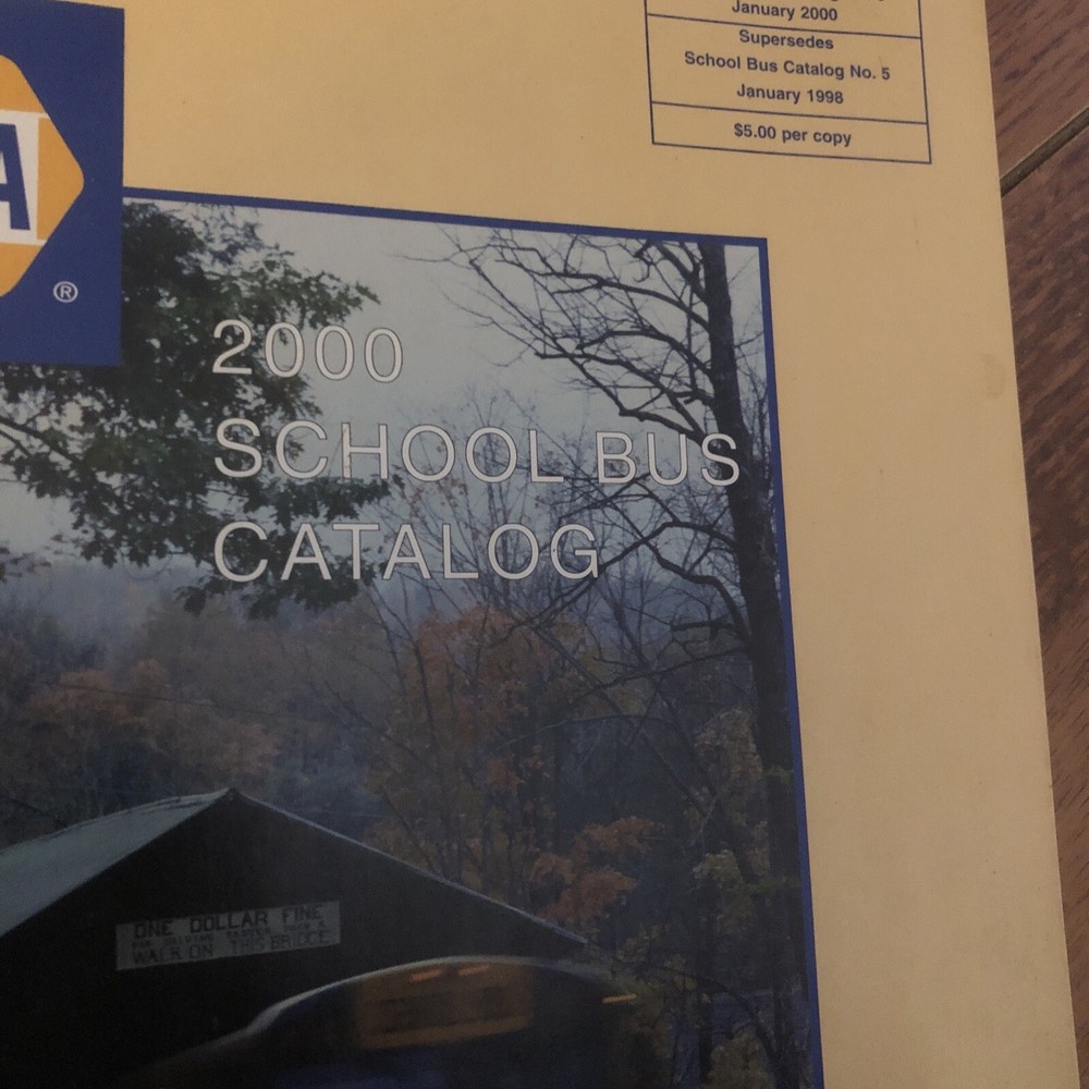 NAPA 2000 School Bus Catalog No. 6