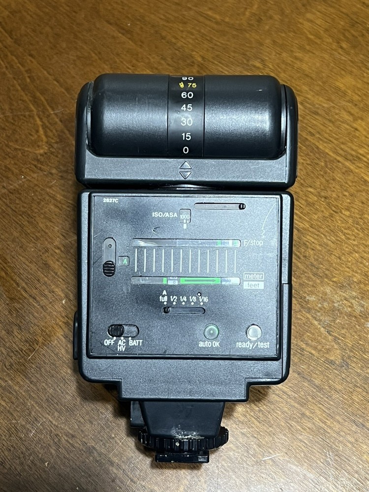 Sunpak Auto 383 Super Flash - Camera Accessory. Untested!