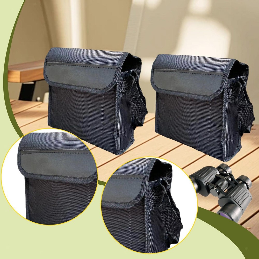 2 Pieces Binoculars Bag Storage Case Practical Multifunction Portable Organizer