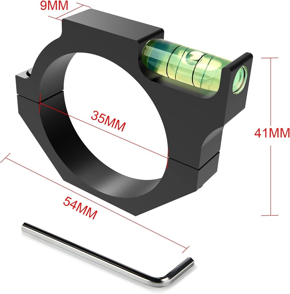 35mm Anti-Cant Scope Bubble Level for Precision Long-Range Shooting