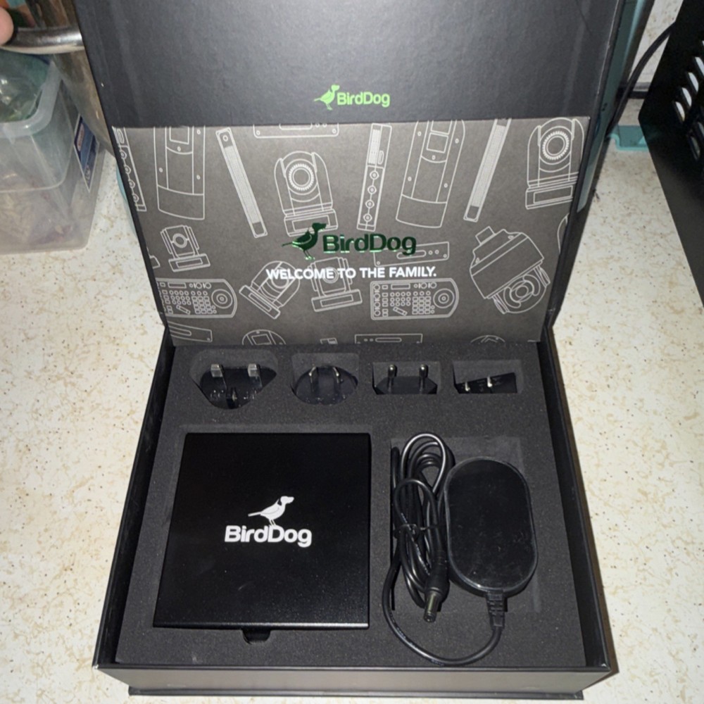 BirdDog Mini HDMI to NDI Encoder Decoder Tally Display PoE HD Console