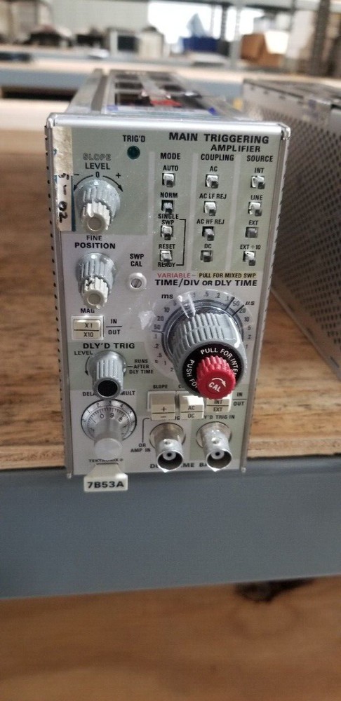 Tektronix 7B53A Dual Time Base Plug In Unit #6 READ!!