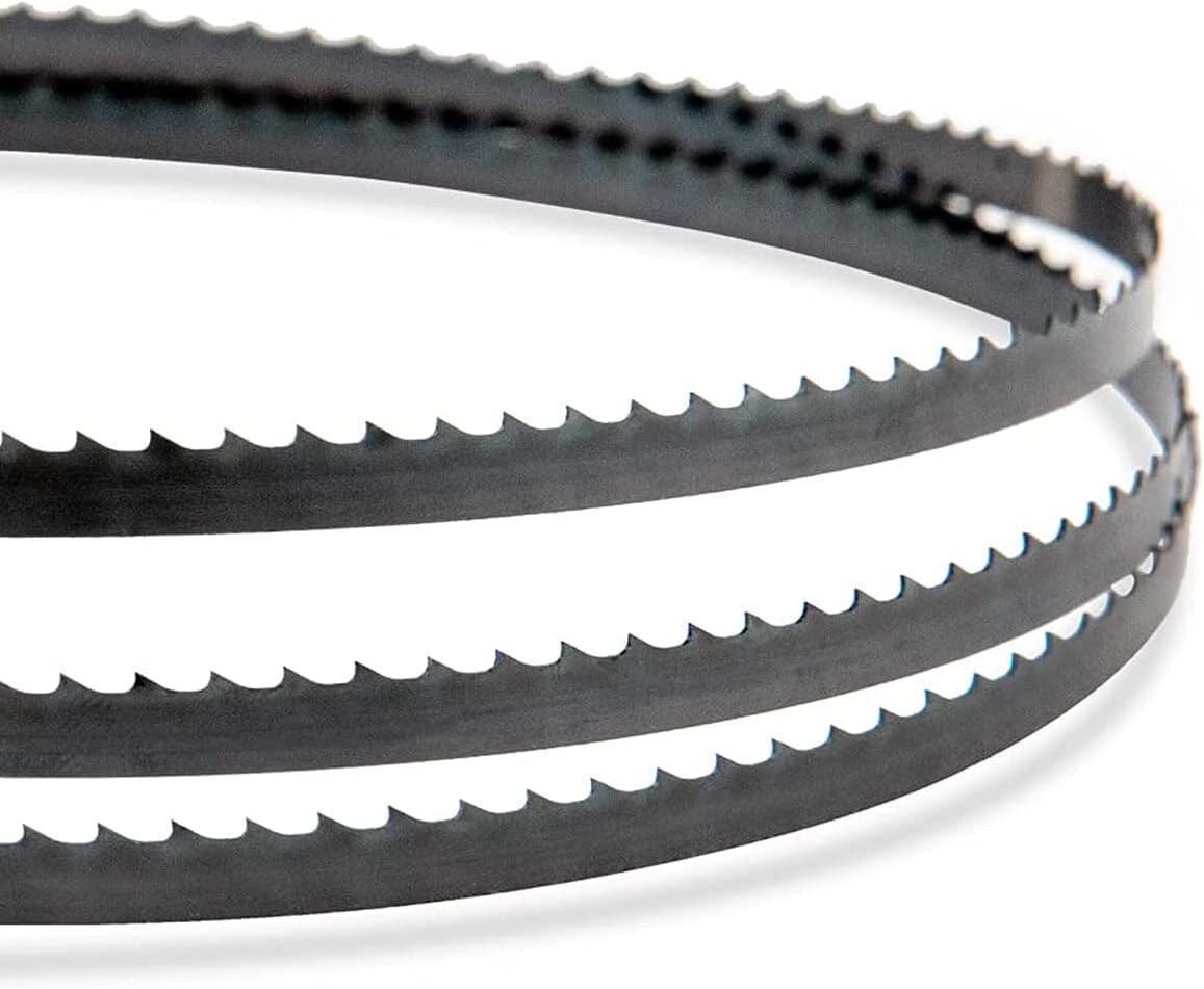 POWERTEC 80" x 1/4" x 6 TPI Bandsaw Blades for Sears Craftsman 12" Band Saw 3 PK